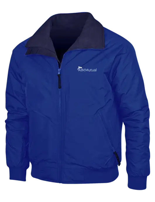 Dark Royal/Navy Classic Challenger Jacket w/A.I.M. Mutual Logo