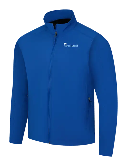 Dark Royal Core Soft Shell Jacket w/A.I.M. Mutual Logo