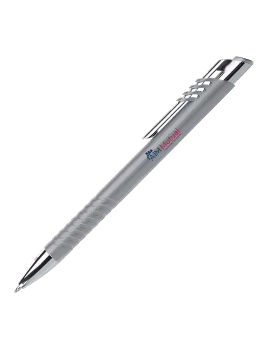 Schirhart Grey Pen - Black Ink w/A.I.M. Mutual Logo