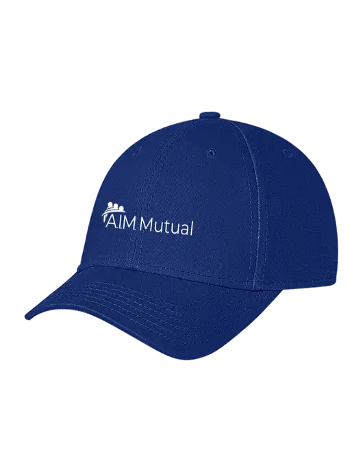 Royal Structured Soft Snap Closure Hook & Loop Cap w/A.I.M. Mutual Logo