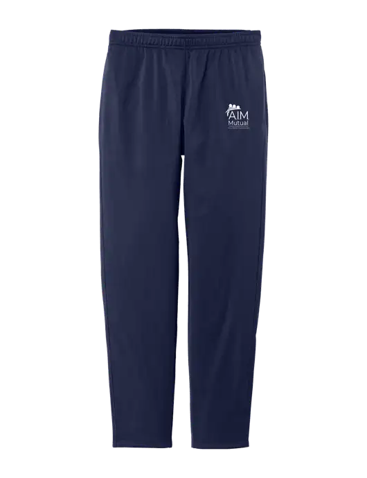 Womens Tricot Navy Track Jogger w/A.I.M. Mutual Logo