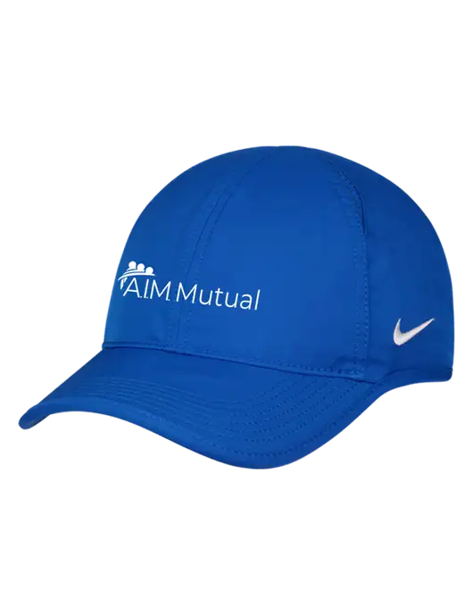 Nike Royal Featherlight Cap w/A.I.M. Mutual Logo