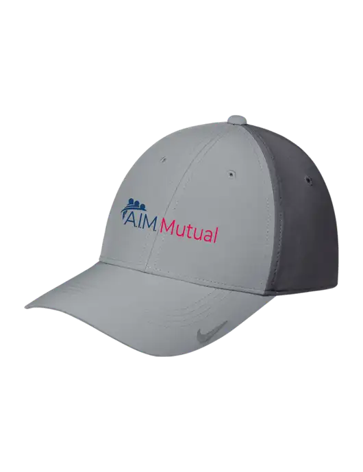 Nike Light Grey/Dark Grey Dri-FIT Legacy Cap w/A.I.M. Mutual Logo