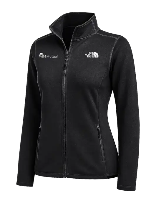 The North Face Womens Black Skyline Full-Zip Fleece Jacket w/A.I.M. Mutual Logo
