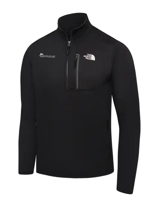 The North Face Black Skyline 1/2-Zip Fleece w/A.I.M. Mutual Logo