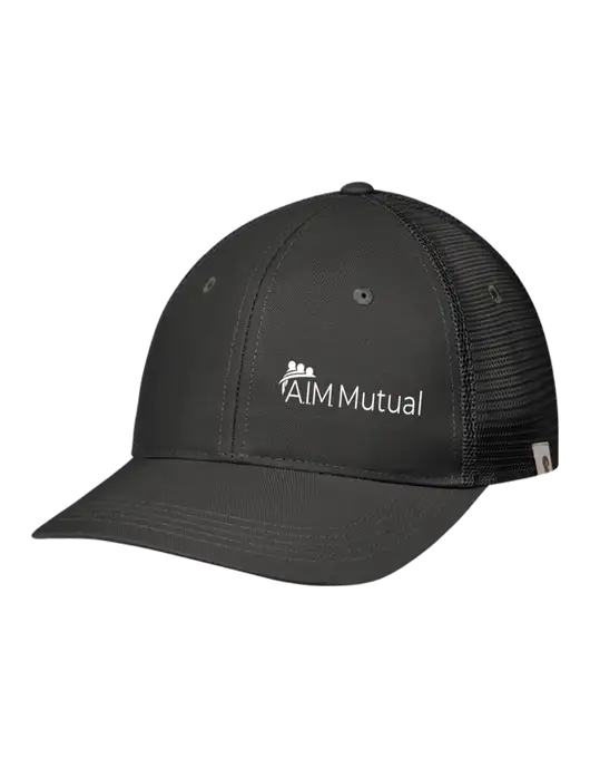 Carhartt Black Trucker Rugged Pro Series Cap w/A.I.M. Mutual Logo