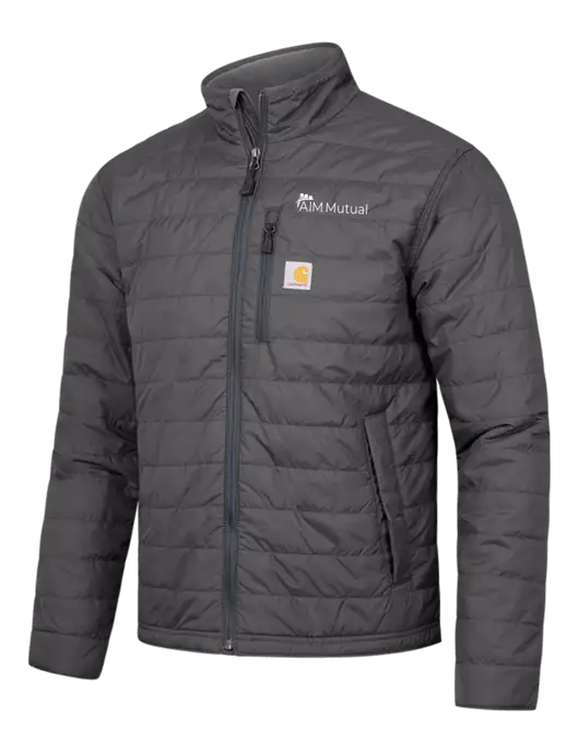 Carhartt Dark Grey Gilliam Jacket w/A.I.M. Mutual Logo