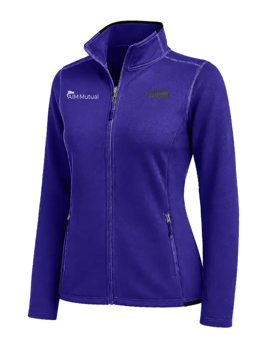 The North Face Womens Dark Royal Skyline Full-Zip Fleece Jacket w/A.I.M. Mutual Logo