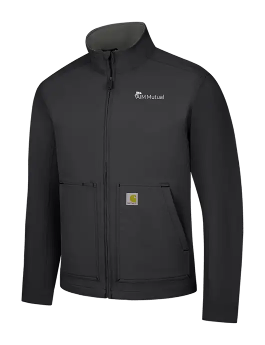 Carhartt Black Super Dux Soft Shell Jacket w/A.I.M. Mutual Logo