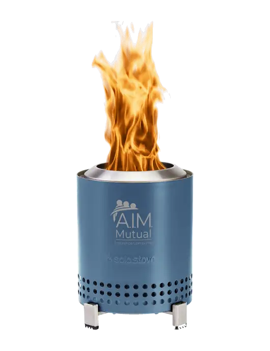 Solo Stove Light Navy Mesa  w/A.I.M. Mutual Logo
