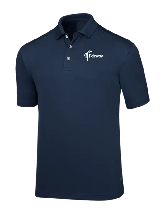 Callaway Core Navy Performance Polo w/Fairway Logo