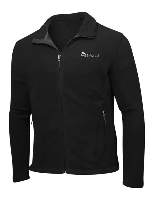 Black Fleece Jacket w/A.I.M. Mutual Logo
