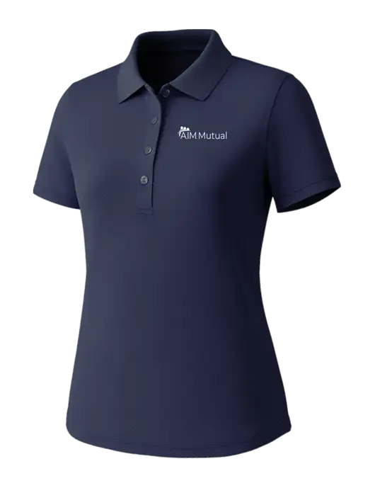 Callaway Womens Core Navy Performance Polo w/A.I.M. Mutual Logo