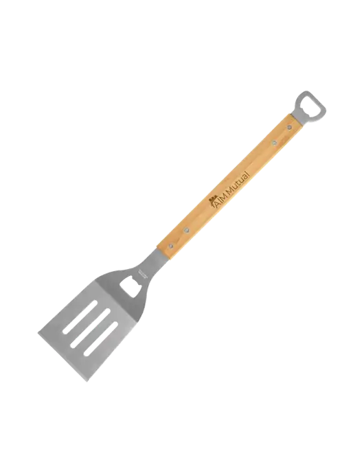Bamboo BBQ Spatula w/A.I.M. Mutual Insurance Logo